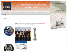 Tablet Screenshot of erbe.fr